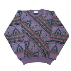 Dead stock 80's GAUGEONE UOMO pattern knit made in Japan