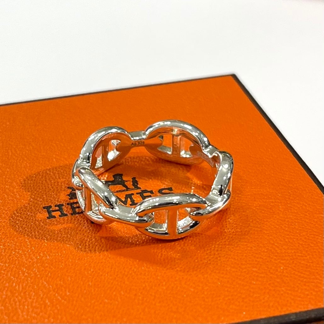 HERMÈS】【約19号59】2649 エルメス HERMESシェーヌダンクル
