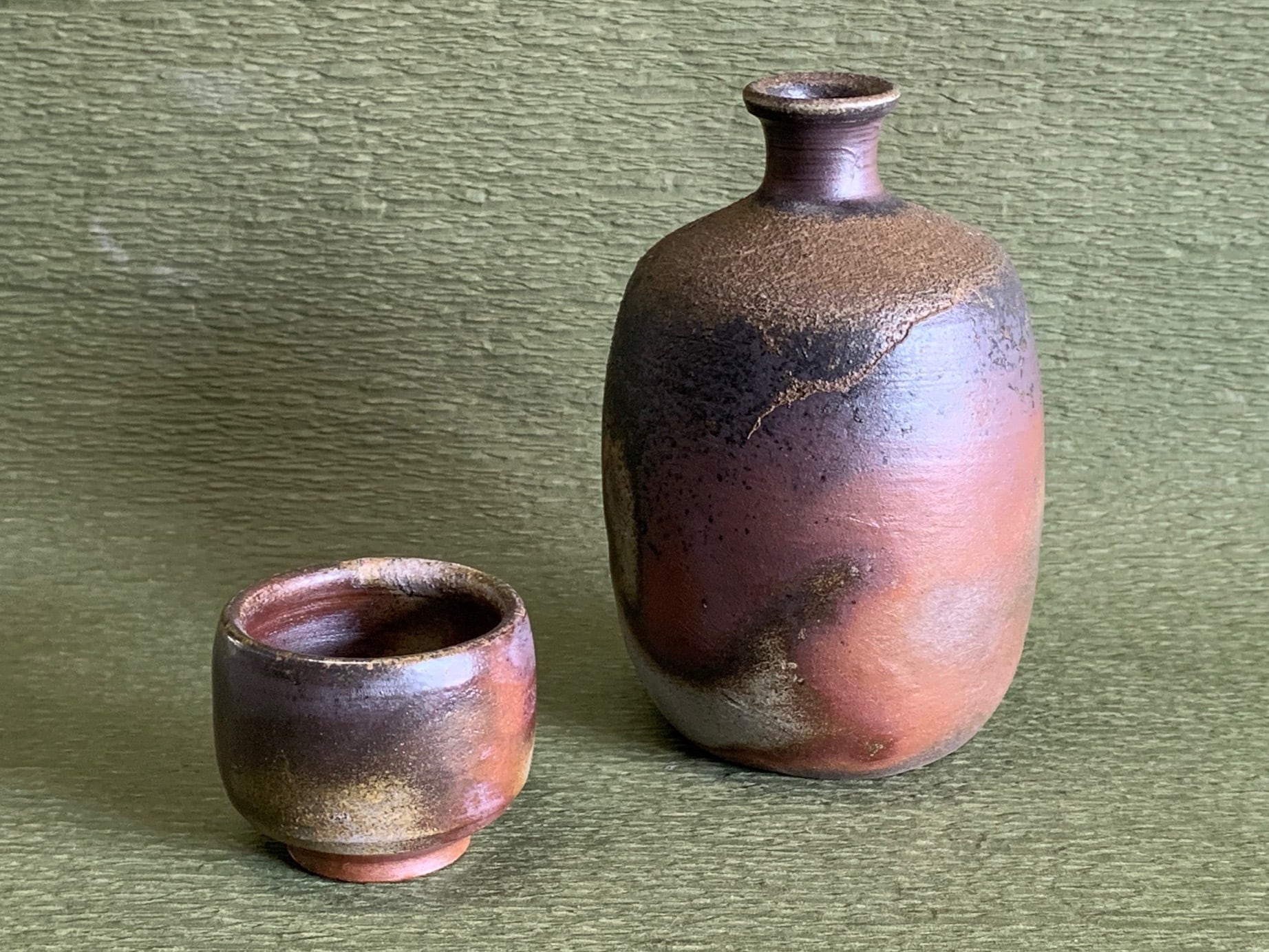 ㊿備前焼 宝瓶 登り窯 蟹 かに カニ 6角 手びねり 急須 ㊿備前焼 宝瓶 登り窯 蟹 かに カニ 6角 手びねり 急須