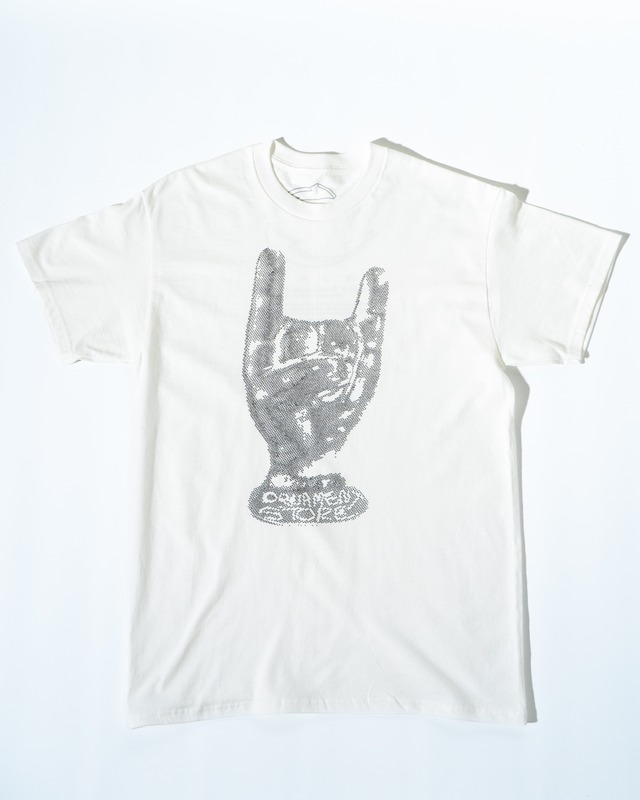 ORNAMENT STORE "Past archive products" White T-shirts