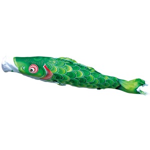 風舞　緑　2M　単品販売（徳永鯉のぼり）