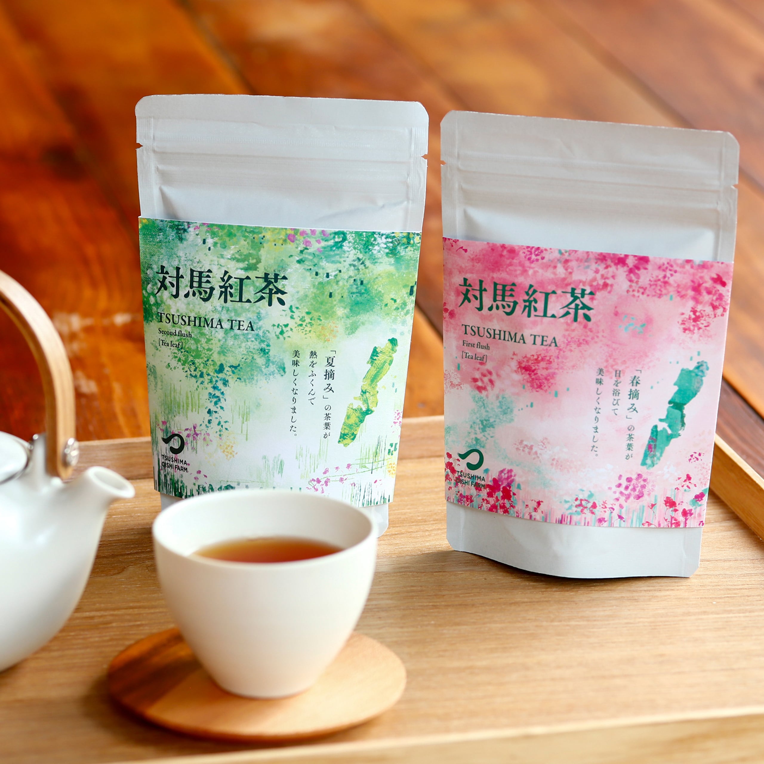 対馬紅茶フルリーフ【夏摘み】 30g | つしま大石農園