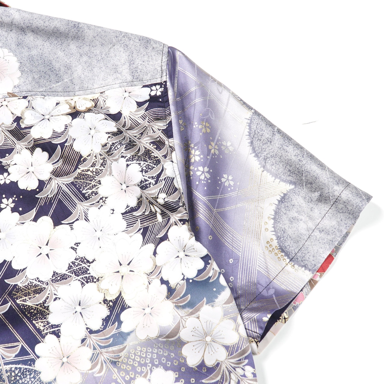 KIMONO OPEN COLLAR SHIRT