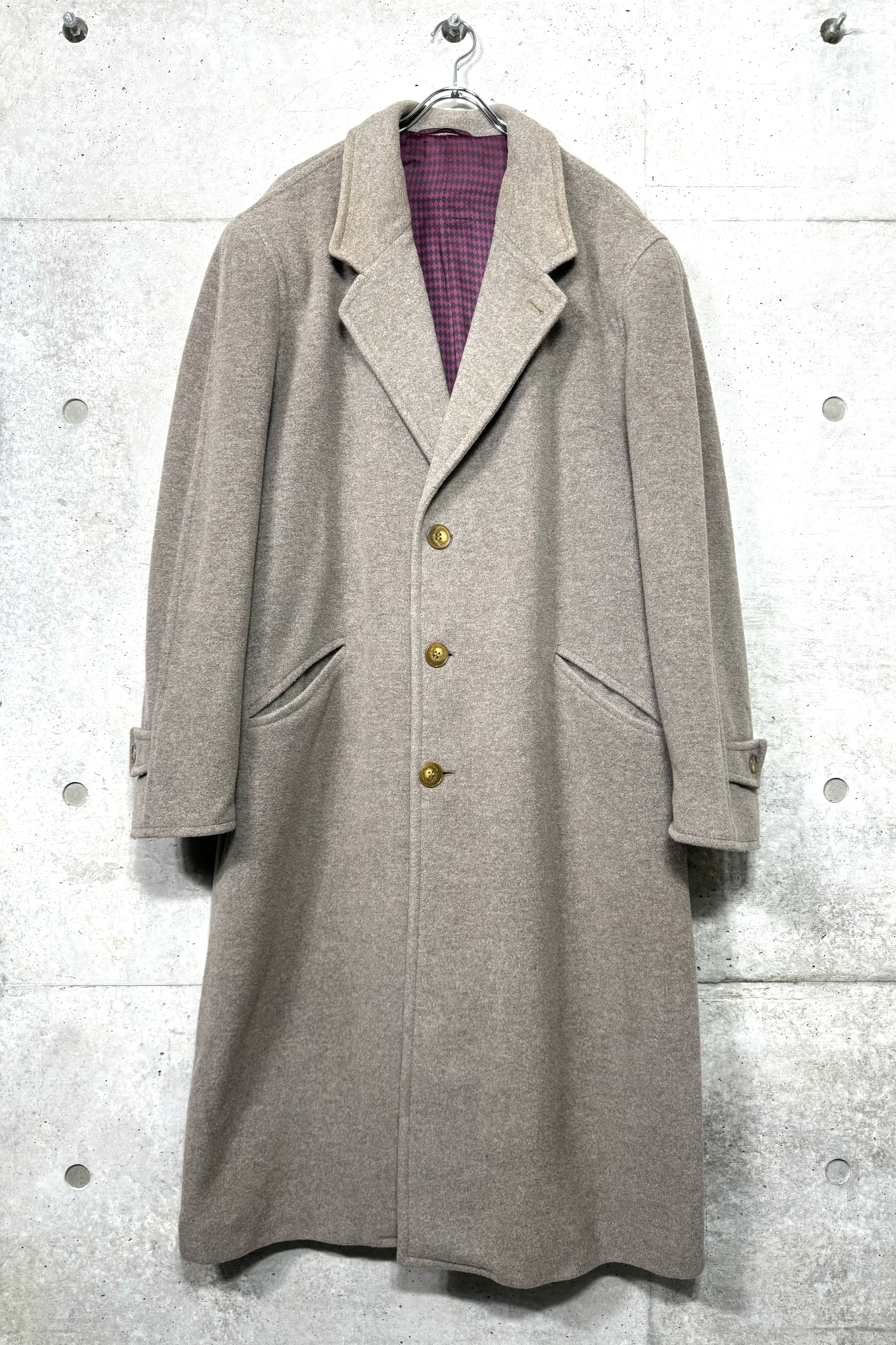 "ITALY" vintage over silhouette wool coat