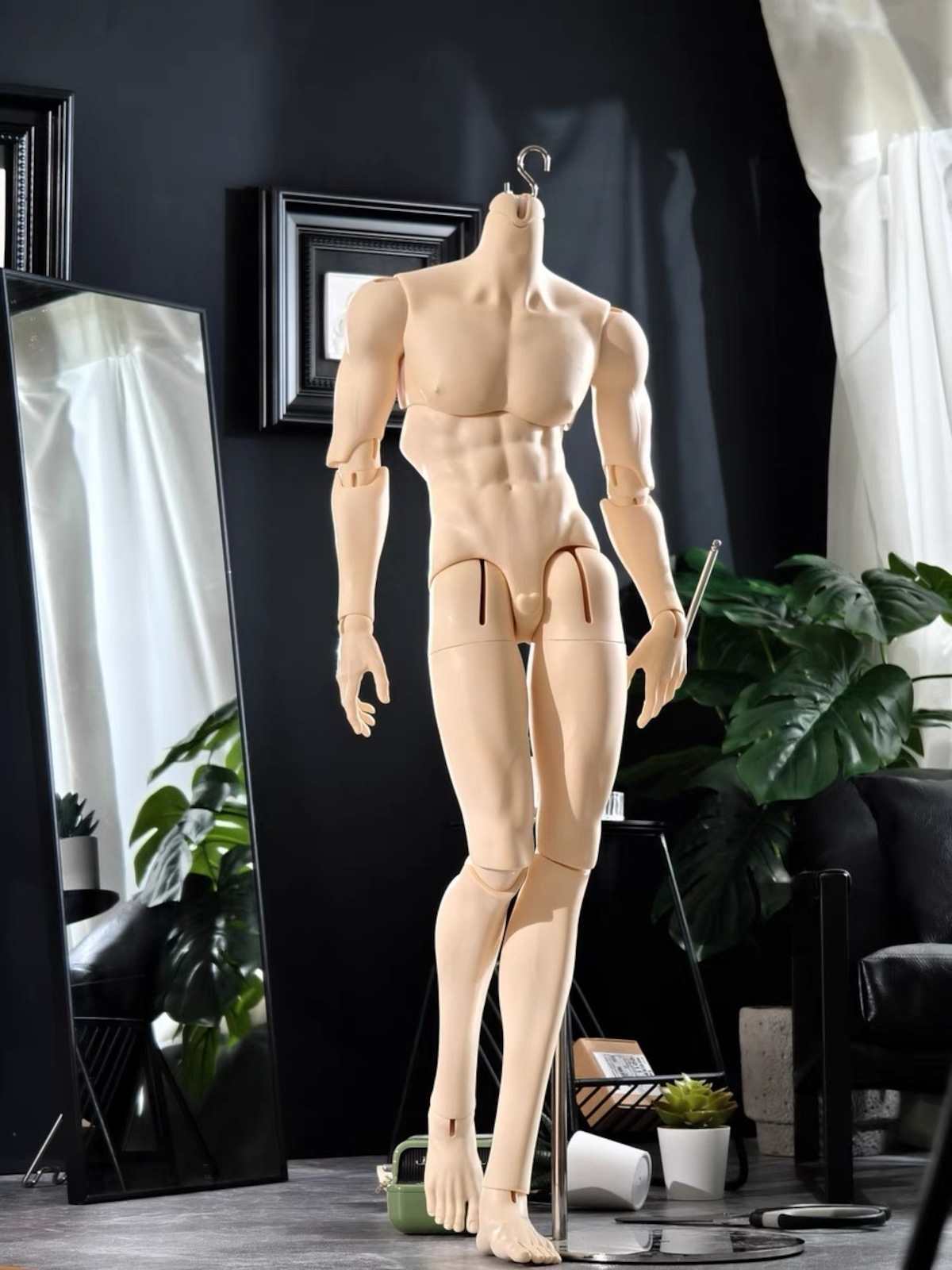 ヘッドなし！DZ BJD 1/3 75cm ドール用 ボディのみ 球体関節人形 本体 