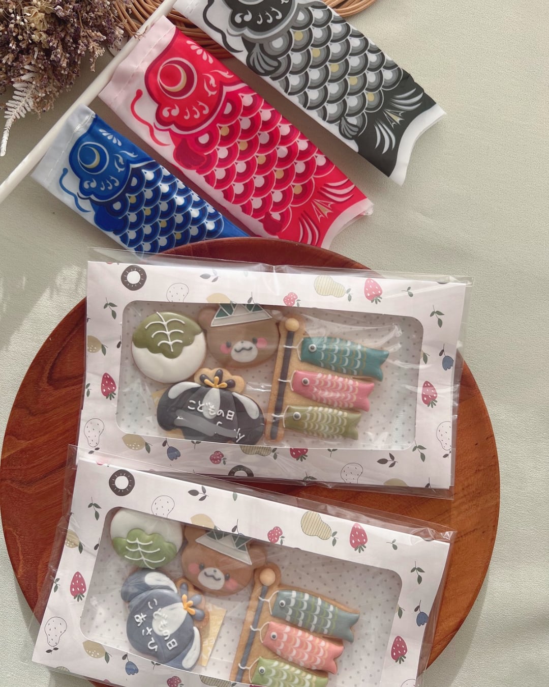 【名入れオーダー】こどもの日 アイシングクッキーセット