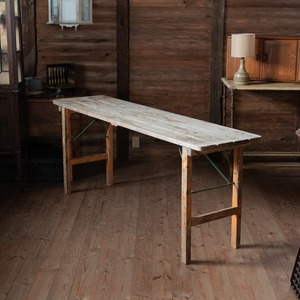Folding Table / フォールディングテーブル 〈折畳みテーブル・作業台・アンティーク・ヴィンテージ〉112780