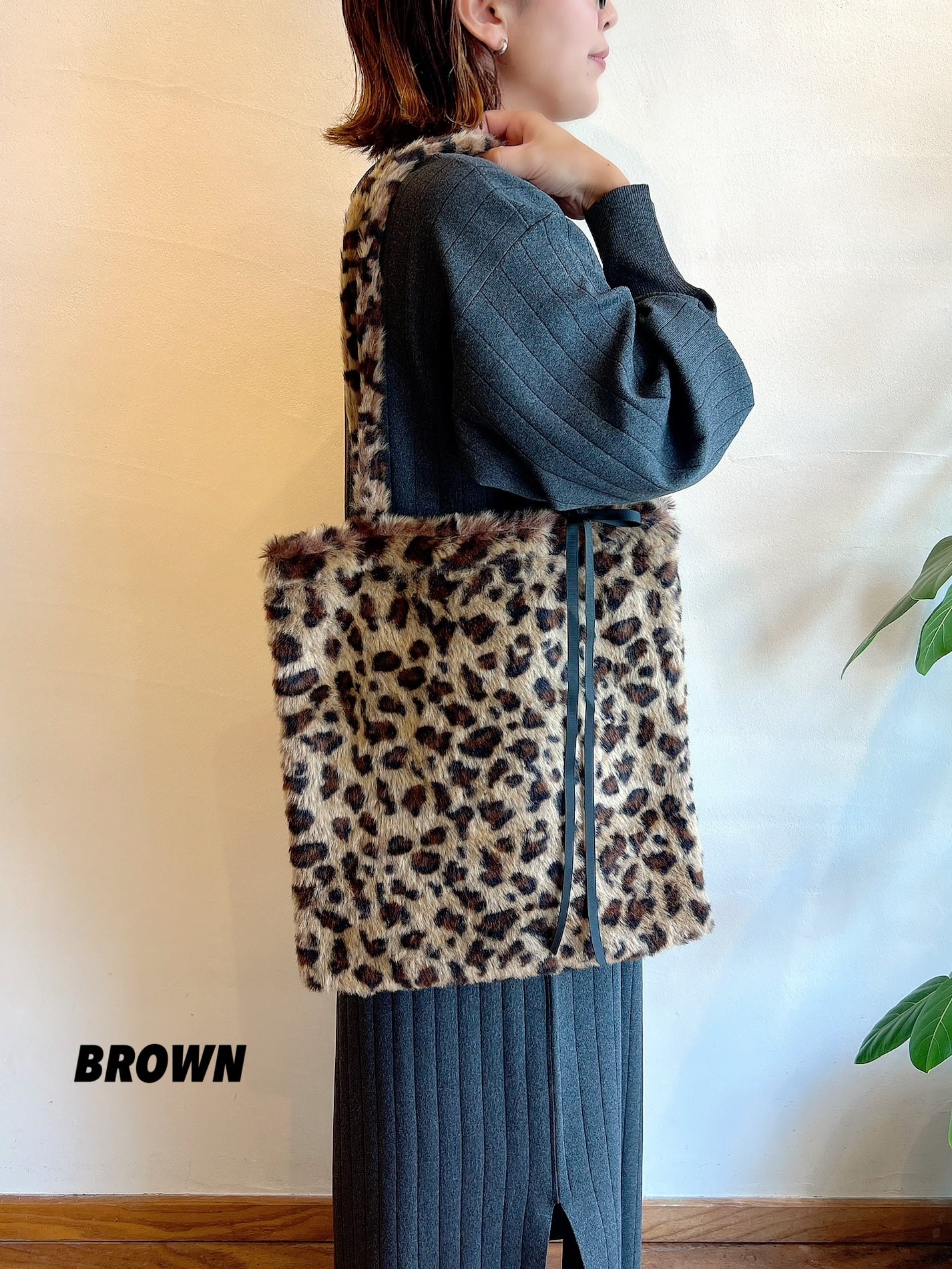 MILKのふわふわプードルバック　ヴィンテージ　レア セール】【mily bilet】ふわふわ感と高級感で、季節のおしゃれを格上げ