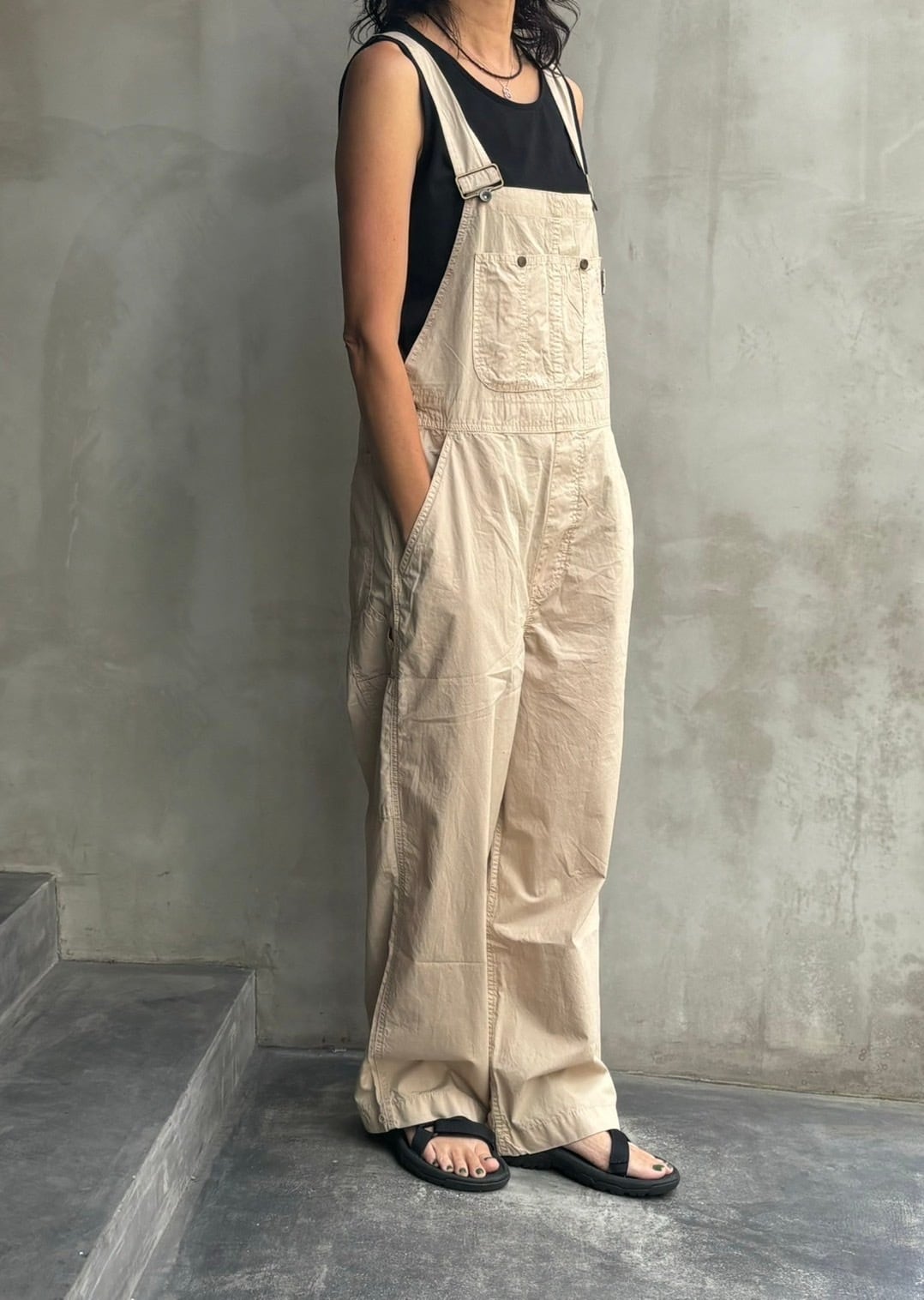 Flamingo Firm テンセルサロペット Flamingo firm 】テンセルサロペット | valance 福井