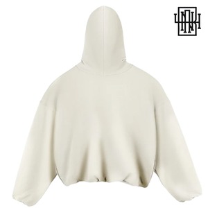 B4NAFTER「"After the clowning" Super Oversized Angel Hoodie Black/Apricot/Gray」