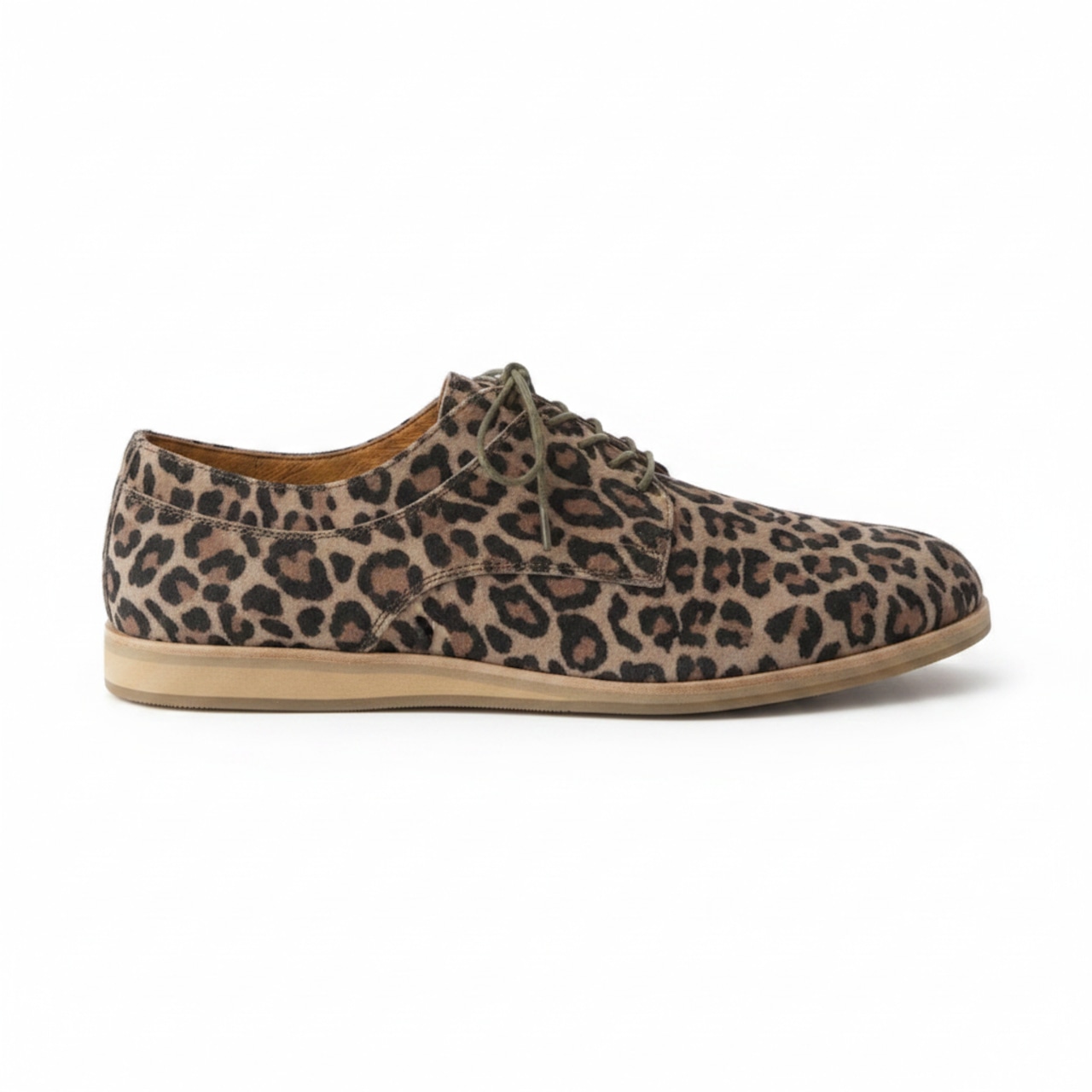 LAYERED BLUCHER (LEOPARD)