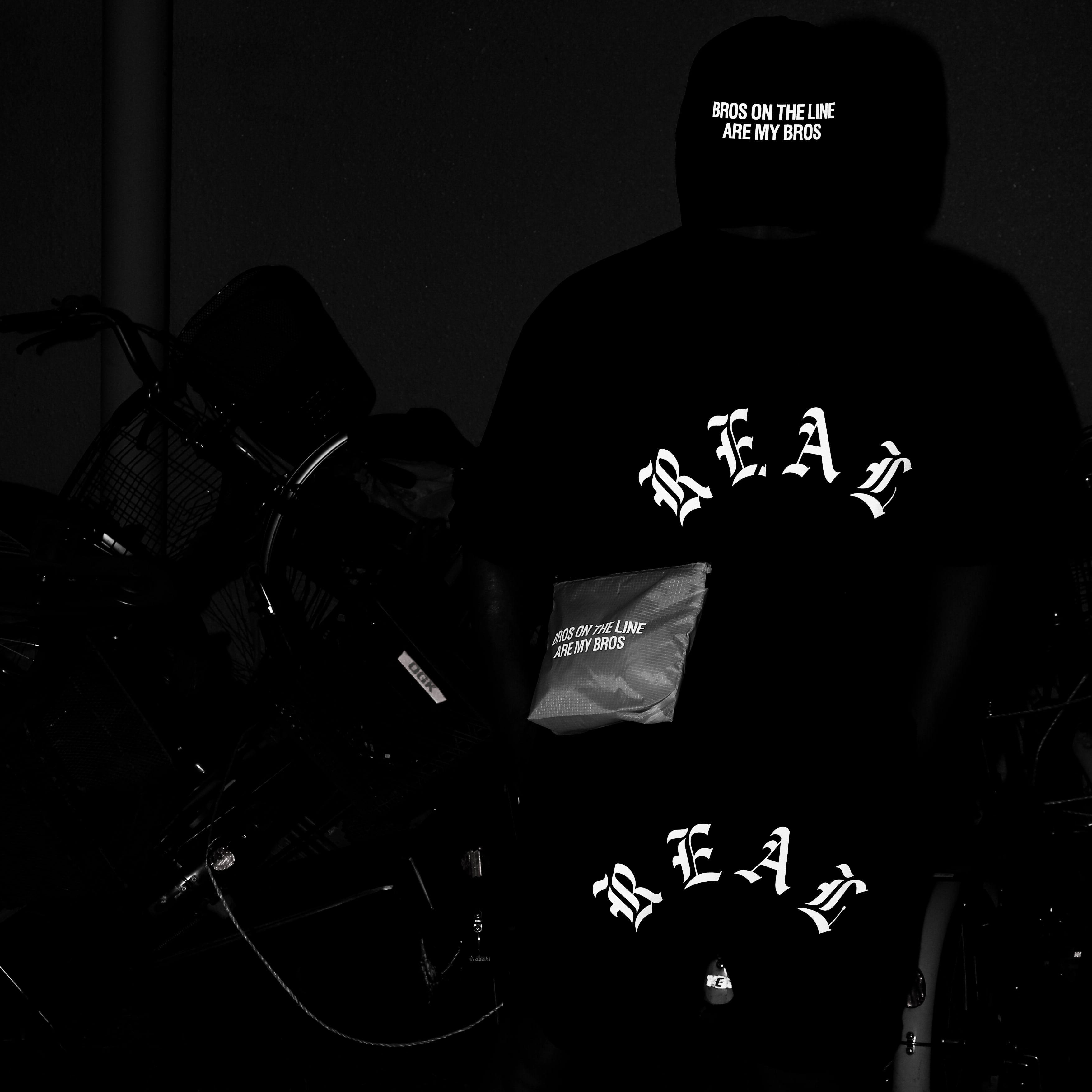 REAL リフレクター(反射) Sweat T-SHIRTS black | REAL ONLINE SHOP