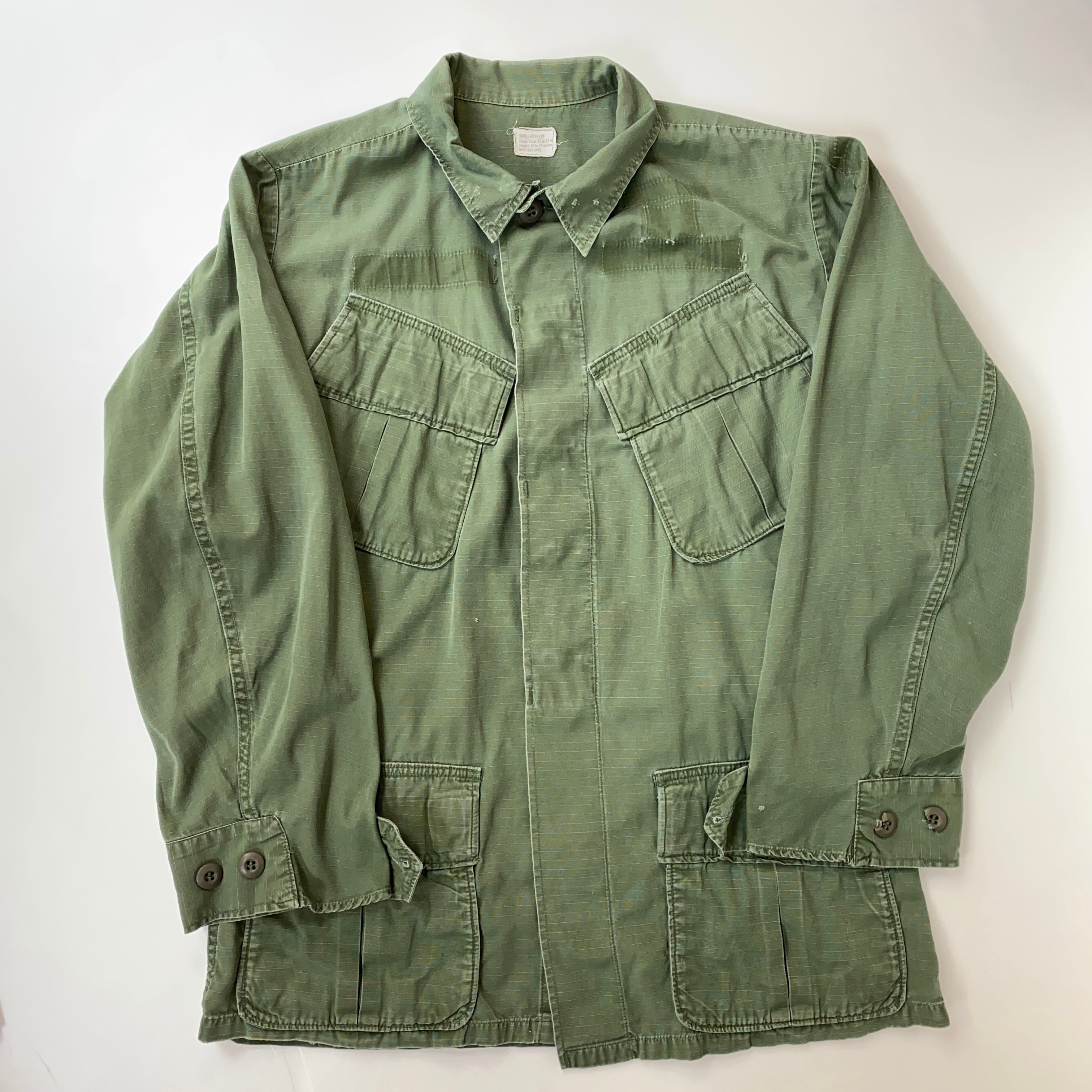 70'sU.S.ARMY実軍Jungle fatigue jacket 5th