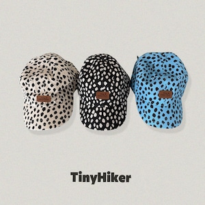 【2点送料無料】«予約»«TinyHiker» レオパードボールキャップ 3colors