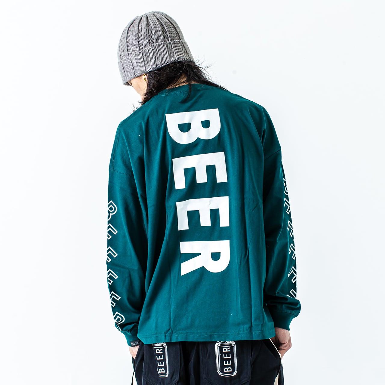 BEER 星ロンT 緑 | BEER