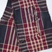 襤褸古布木綿布団皮格子模様ジャパンヴィンテージファブリックテキスタイル昭和 | boro fabric cotton japan vintage plaid fragment futon cover textile cloth