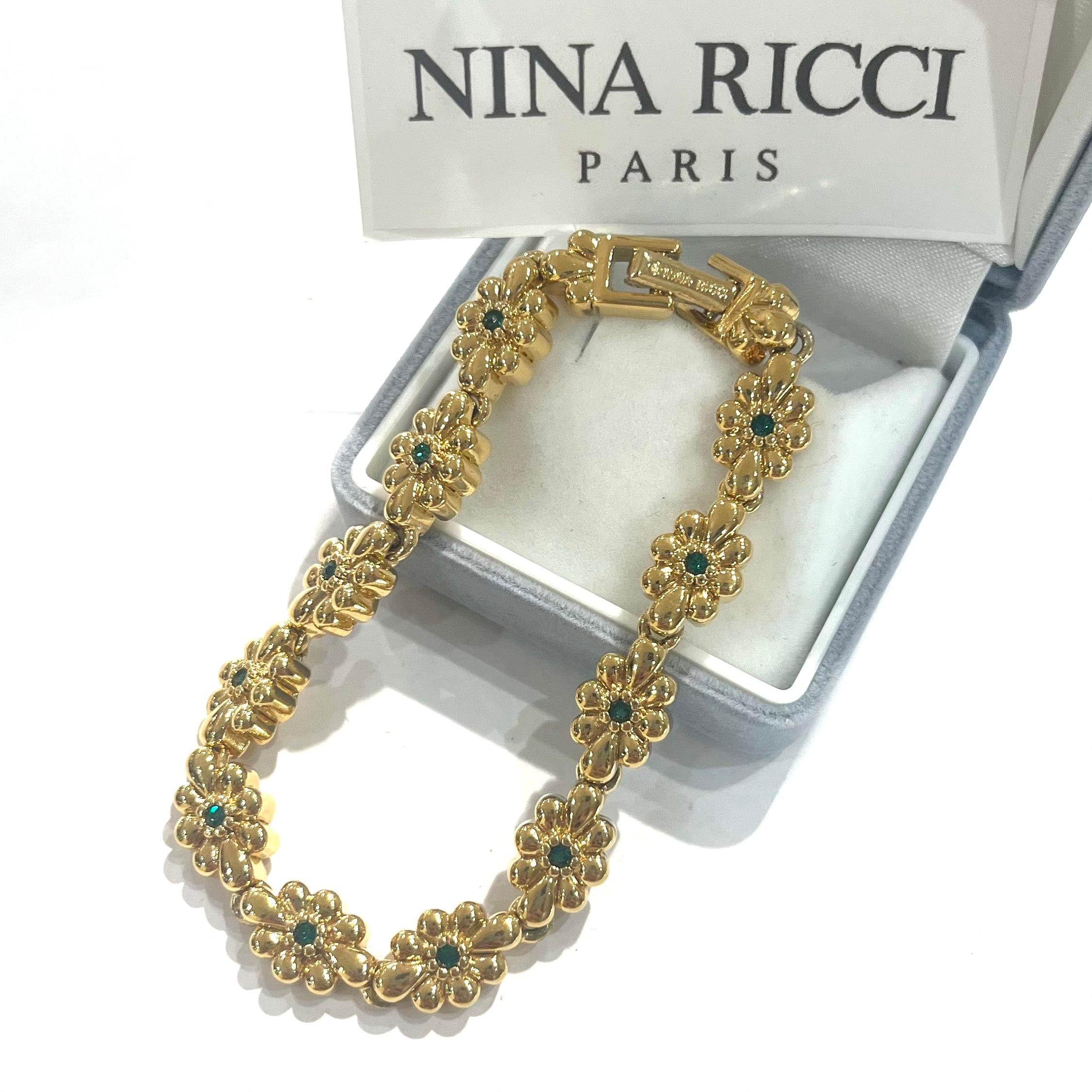 NINA RICCI 】2223 フランスからこんにちは。ニナリッチ エメラルド