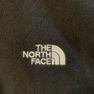 【THE NORTH FACE】フリースジャケット フルジップ 刺繍ロゴ メンズL  アメリカ古着