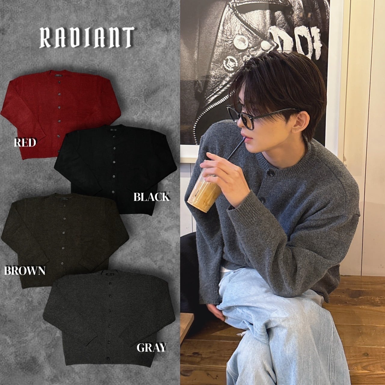 カーディガン | 韓国ファッション セレクトショップ ONE WILL