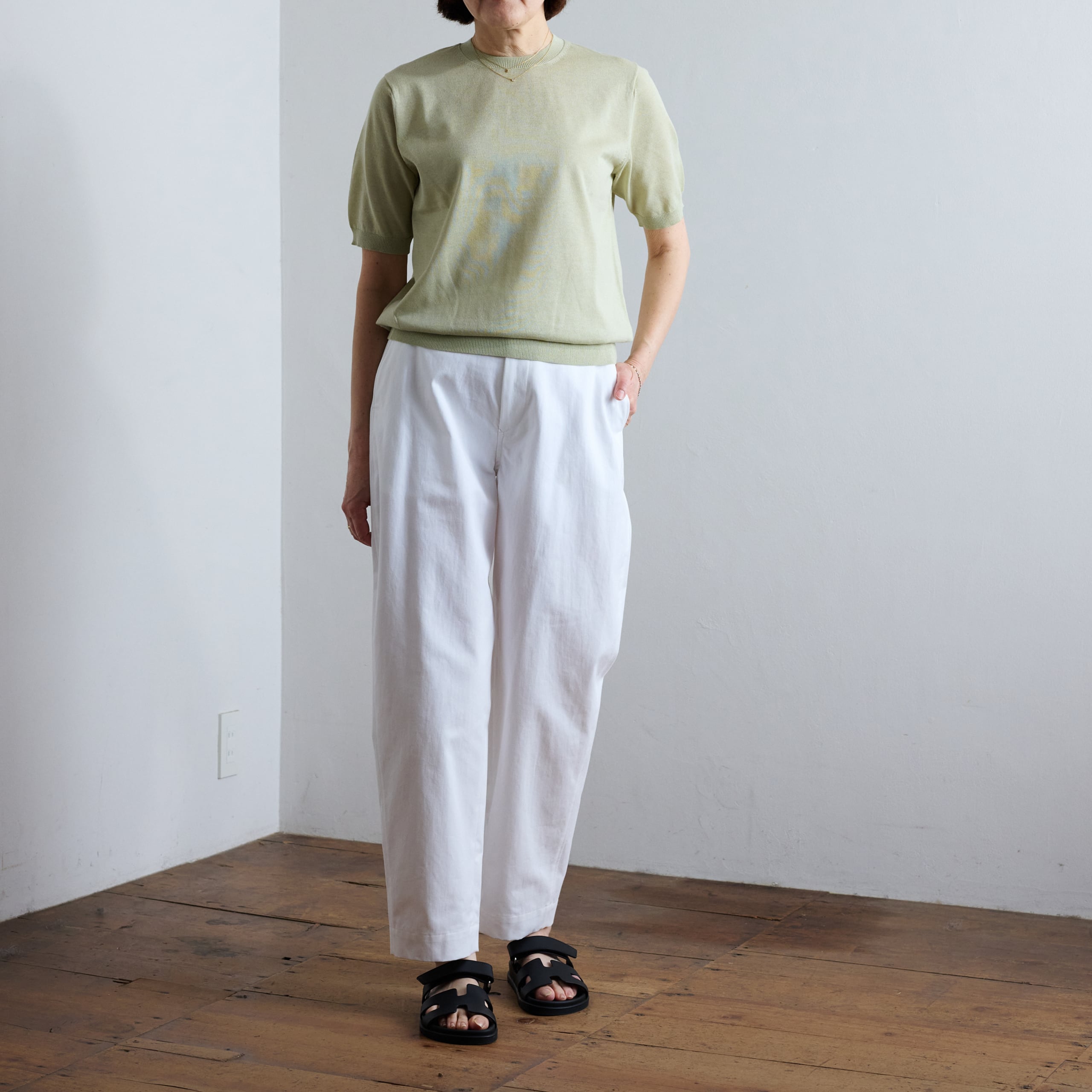 30%off】SLOANE スローン 16G天竺 リサイクルポリエステル×コットン