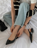 【26ss】Sling-Back Loafer shoes_4colors