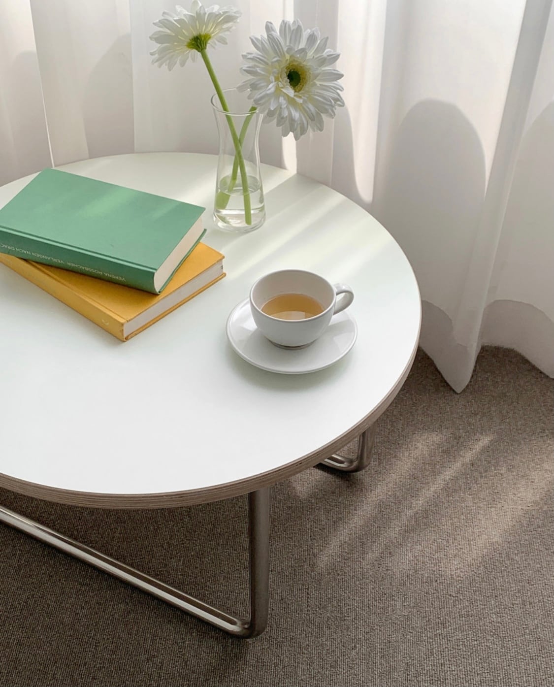 m■ヤコブセン　サーキュラー/ シルバーライン HPL ラウンドテーブル m様専用□ヤコブセン サーキュラー/ シルバーライン HPL