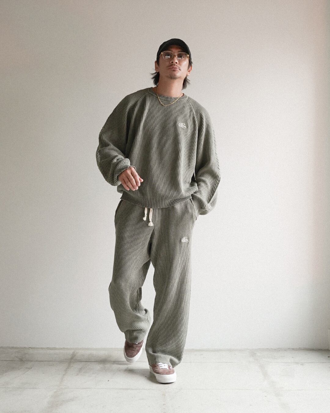 Re:room】WASHED COLOR CREW NECK KNIT［REK160］ | #Re:room（リルーム）