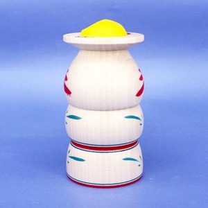 《 作並系・平賀輝幸 工人 》オムライスこけし　ふくよかさん