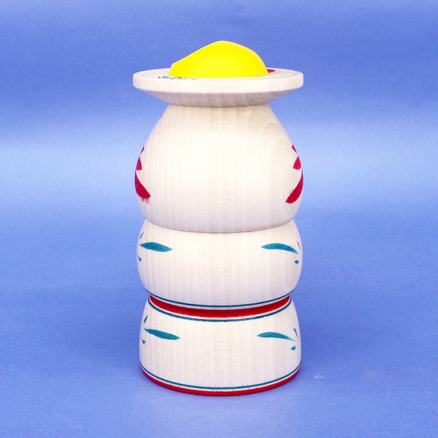 《 作並系・平賀輝幸 工人 》オムライスこけし　ふくよかさん