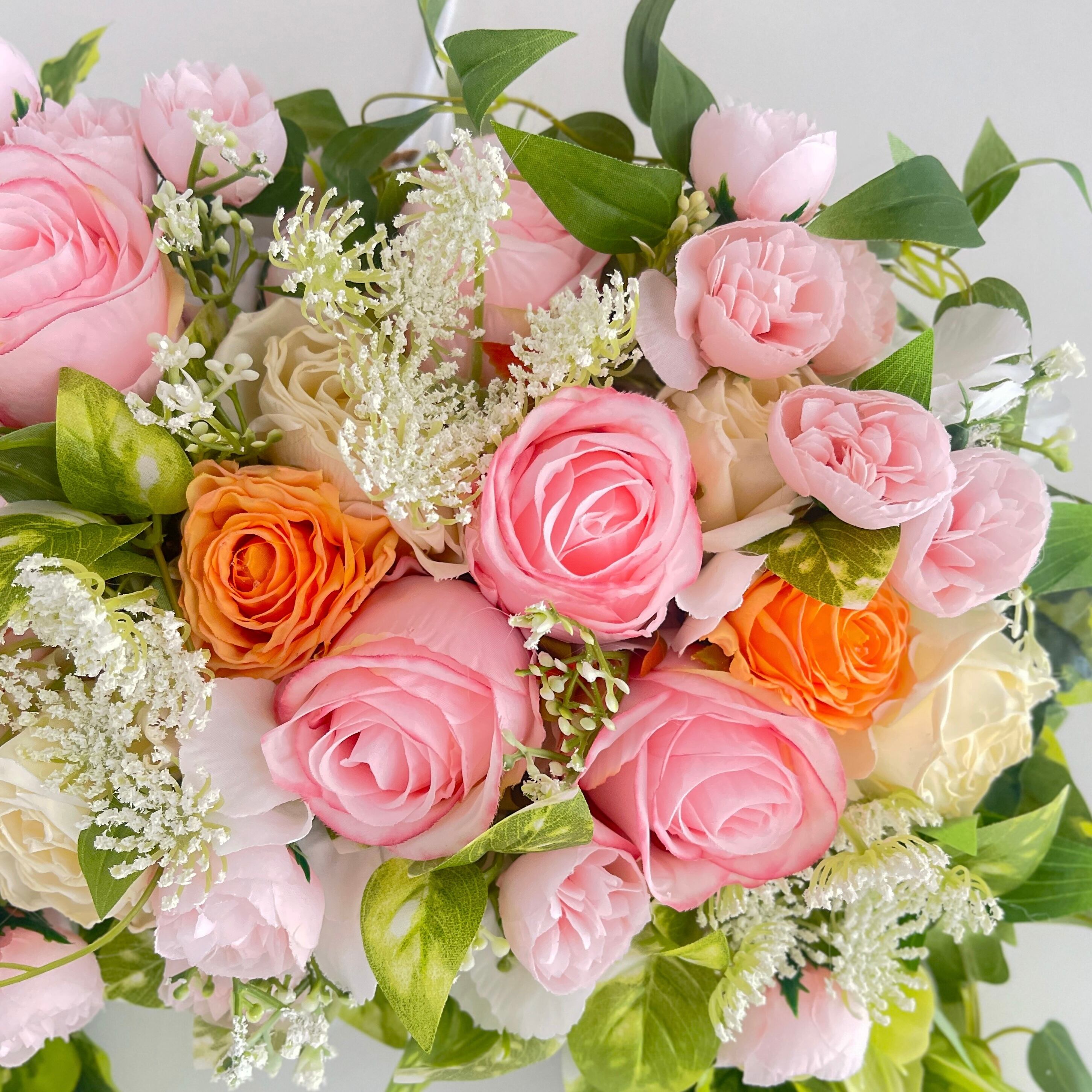 光触媒フラワー 春の光を纏うフラワーリース お部屋を格上げする大人の