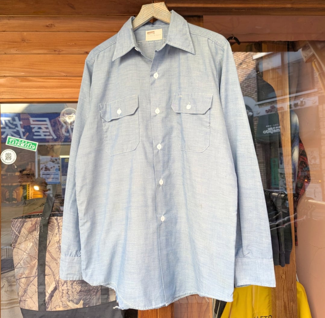 襤褸 70s mw shambray shirt 小岩店