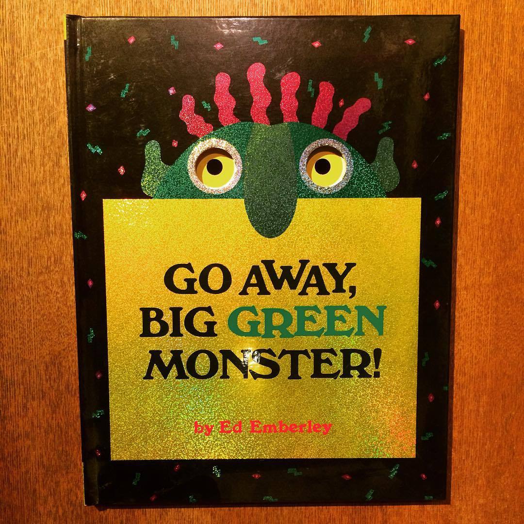 絵本「Go Away, Big Green Monster!／Ed Emberley」 | 古本トロニカ