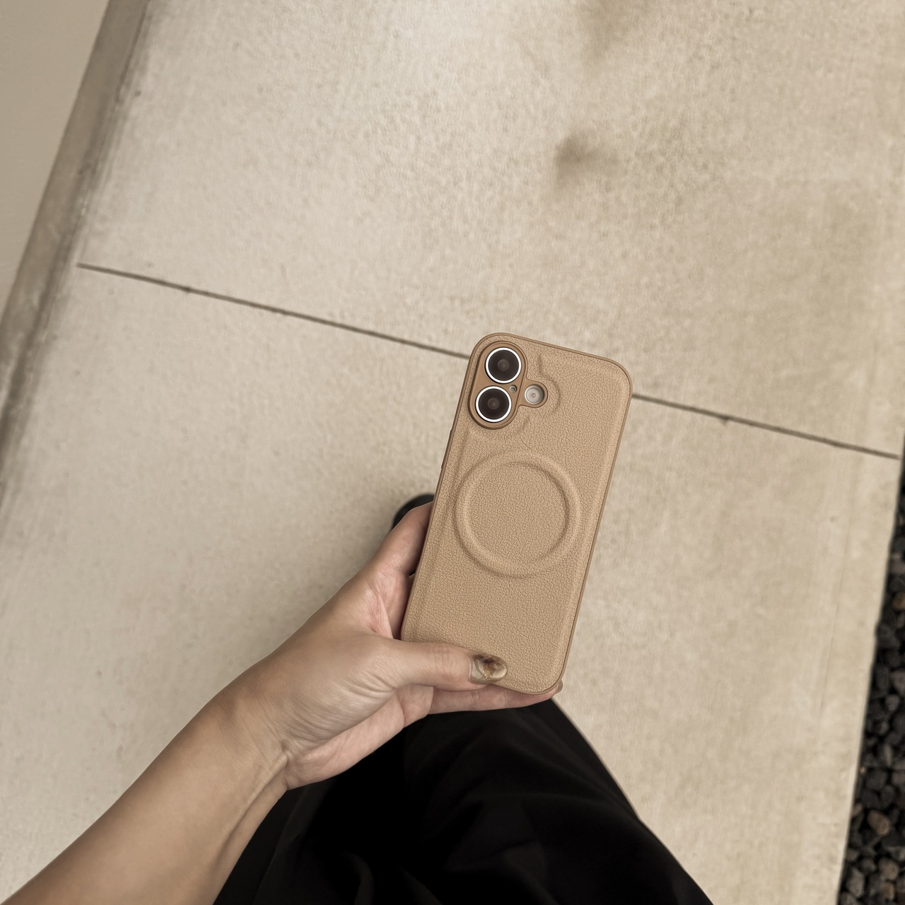 ［ phone case ］brown mushroom