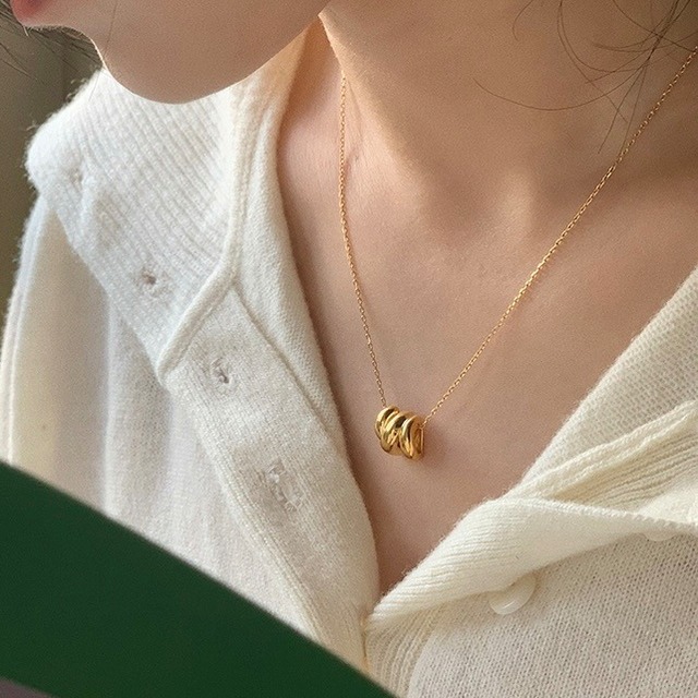 S925 Cornet necklace (N165-2)