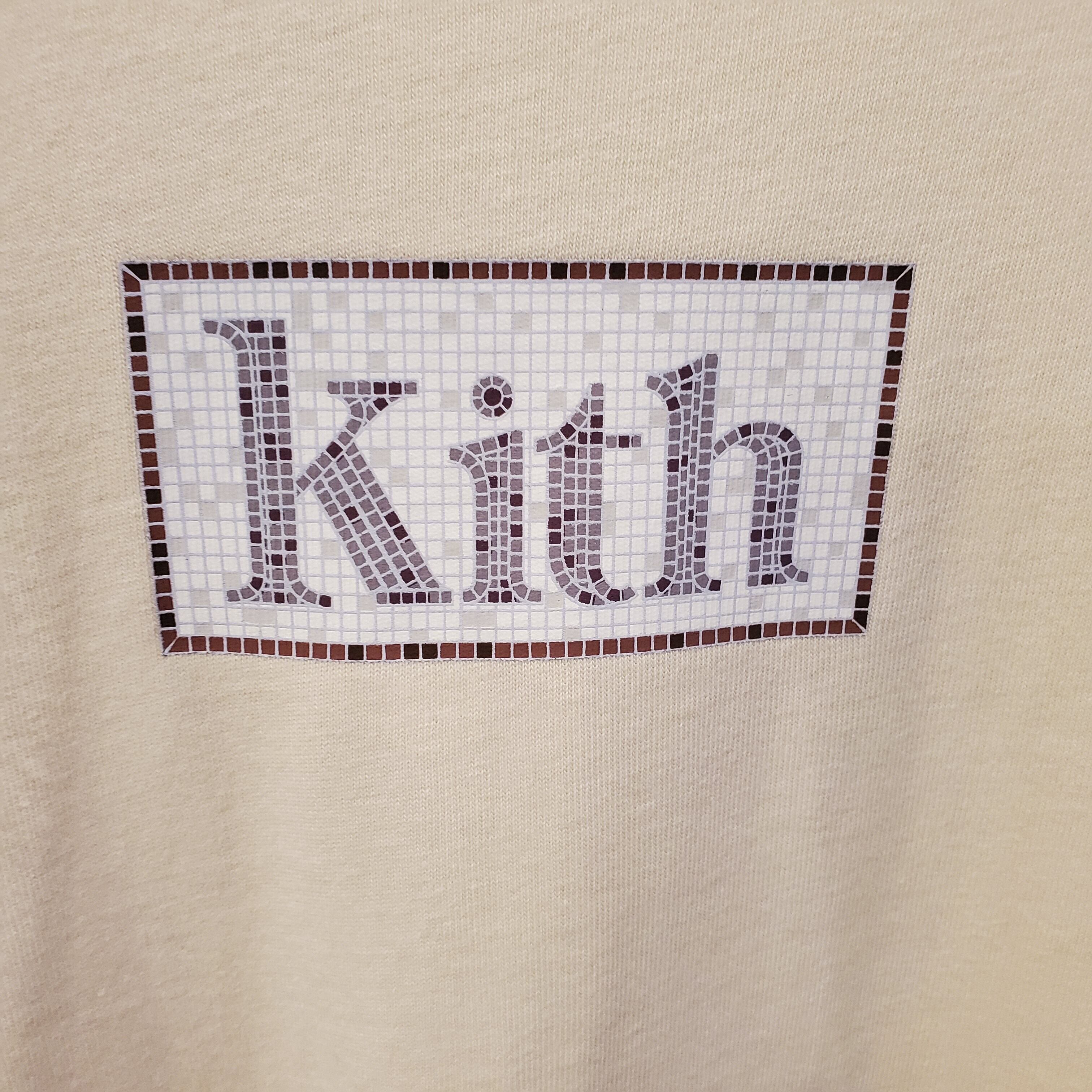 KITH Mosaic tee off white | muuneo