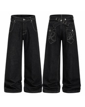 【限定入荷】クロスベルトワイドデニム(OR-E6680)