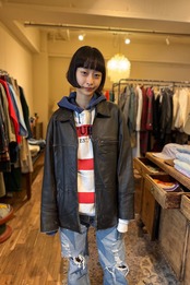JCC ヴィンテージレザーブルゾン
