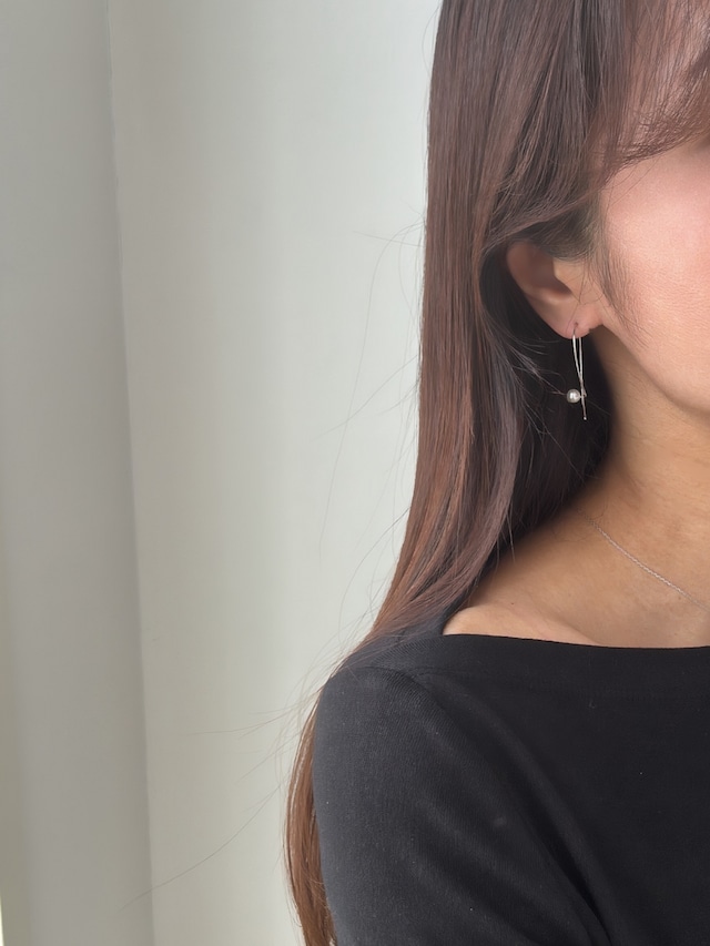 (即納) Fil. / Dew pearl pierce | 2color
