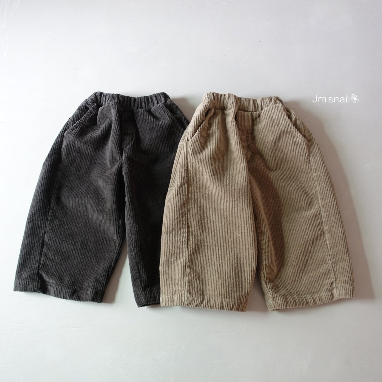 «予約»«jm snail» コーデュロイサイドパンツ 2colors