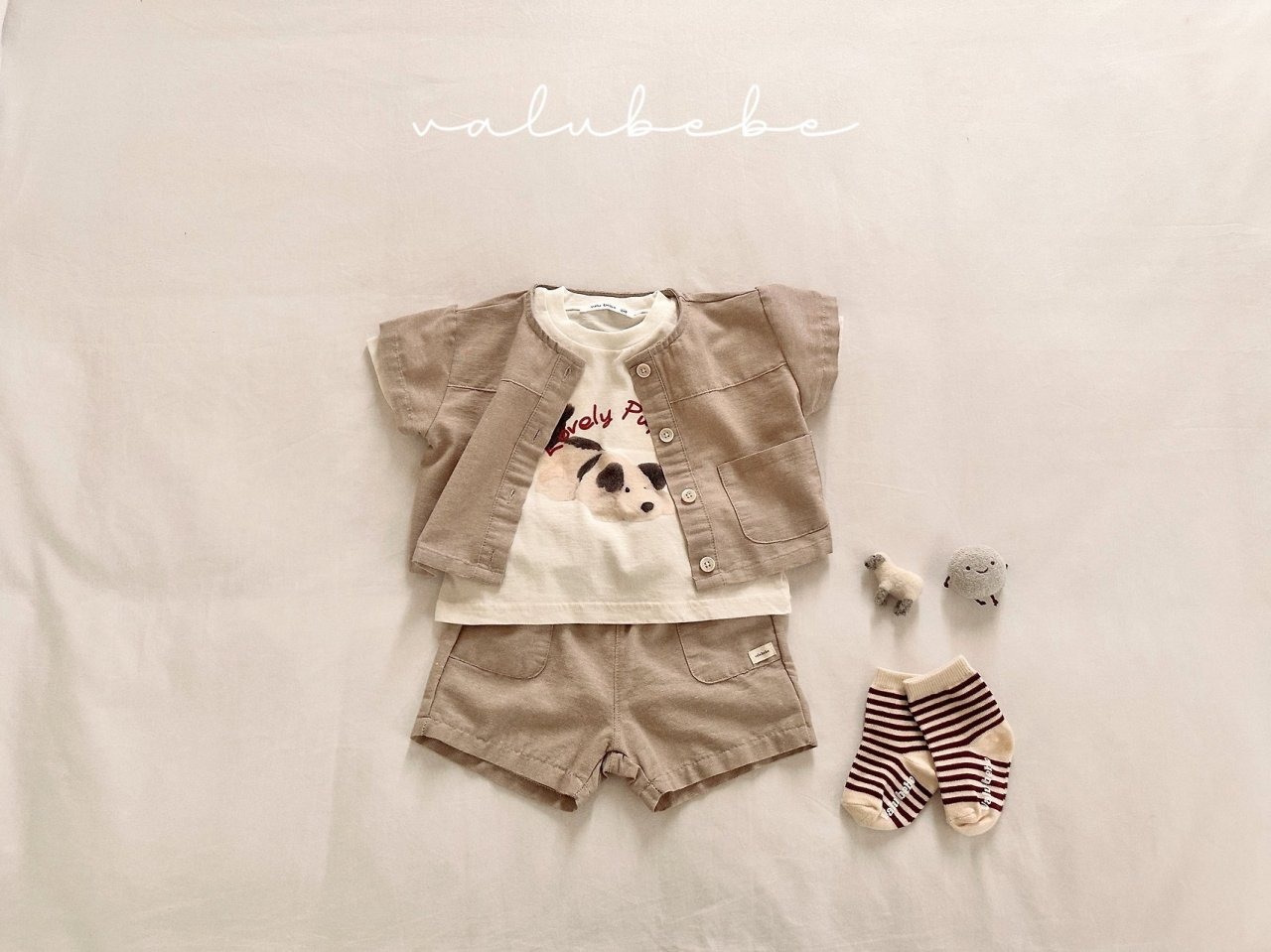 [valubebe] Henry Round Shirt / [벨루베베] 헨리리운드셔츠