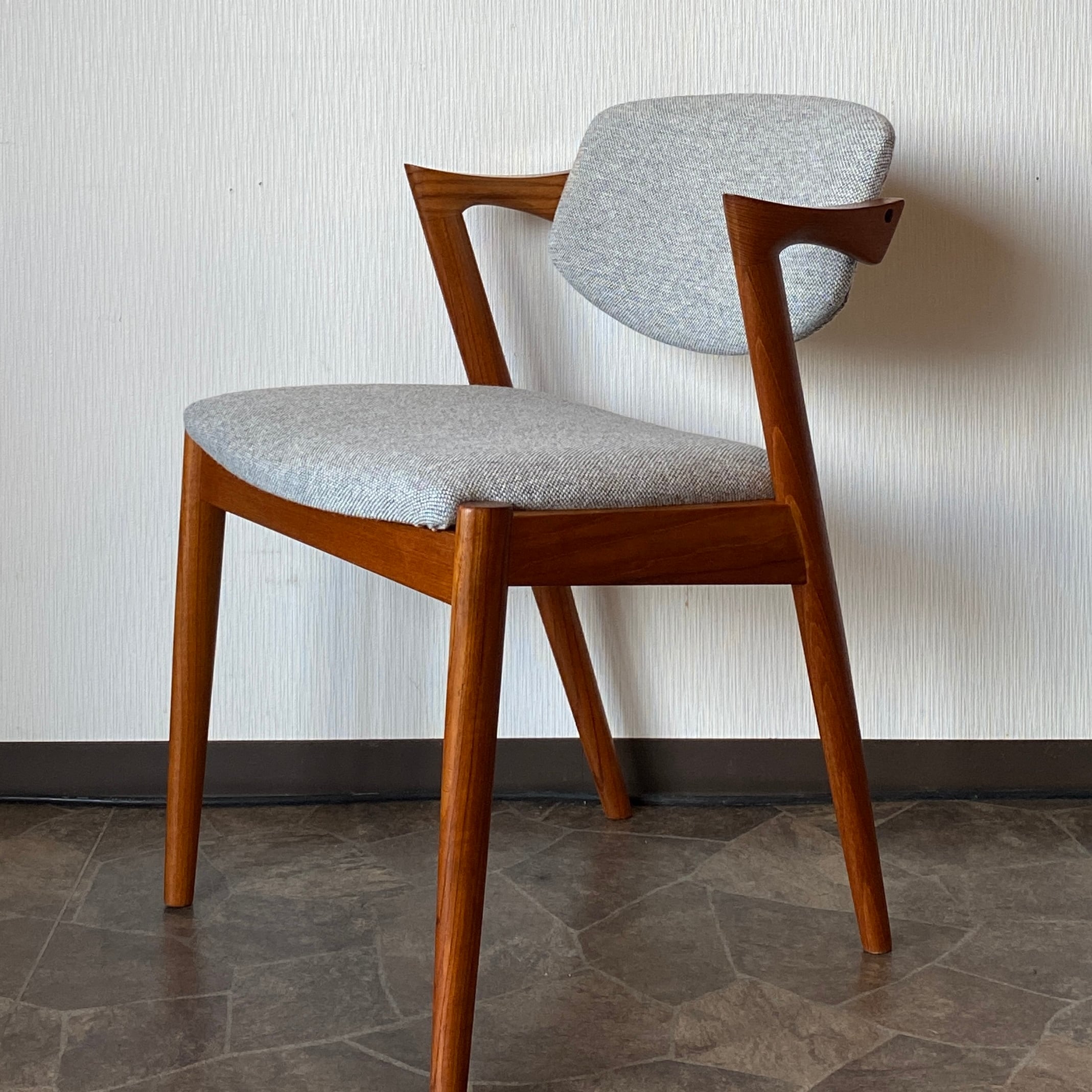 デンマーク製チーク材ダイニングチェア（モデル42） no.3160-1180