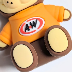 【 A&W / エイアンドダブリュ・エンダー 】『 ルーティ 』3Dラバーキーホルダー / フィギュアキーホルダー 〚アメリカン雑貨 アメトイ〛