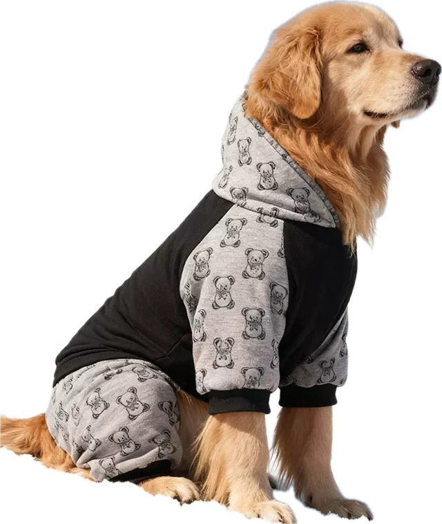犬の洋服　ロンパース　大型犬　可愛い