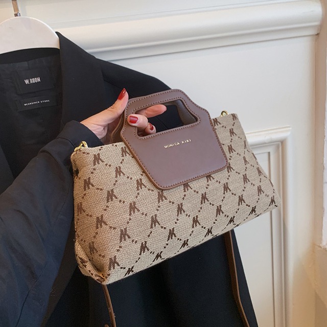 オータム 秋物 スクウェア メッセンジャーバッグ 手作りハンドバック90152852311