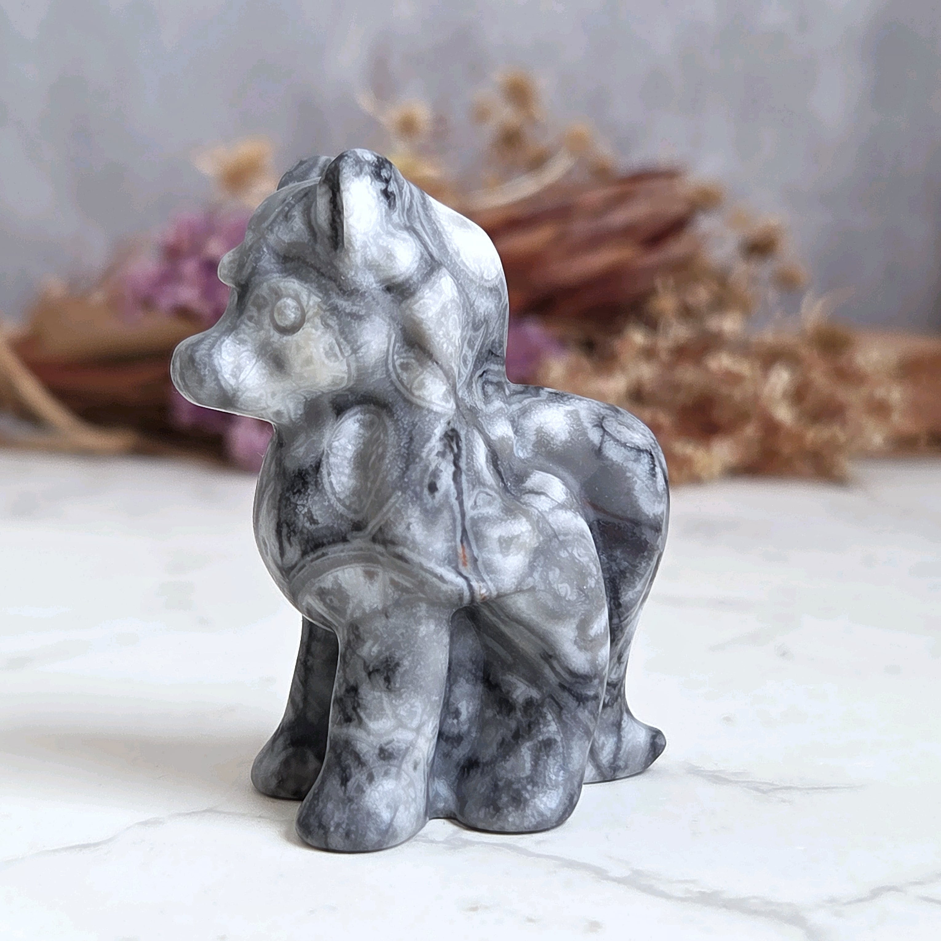 フォッシルジャスパー ポニー | ホシノカケラ STONE/AROMA/ART