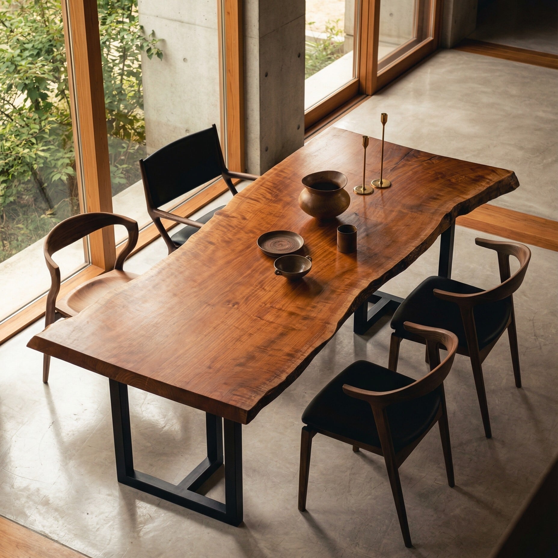 【Premium】桜(サクラ)_2250×840‐1020×70_青山店_テーブル天板/一枚板 18260