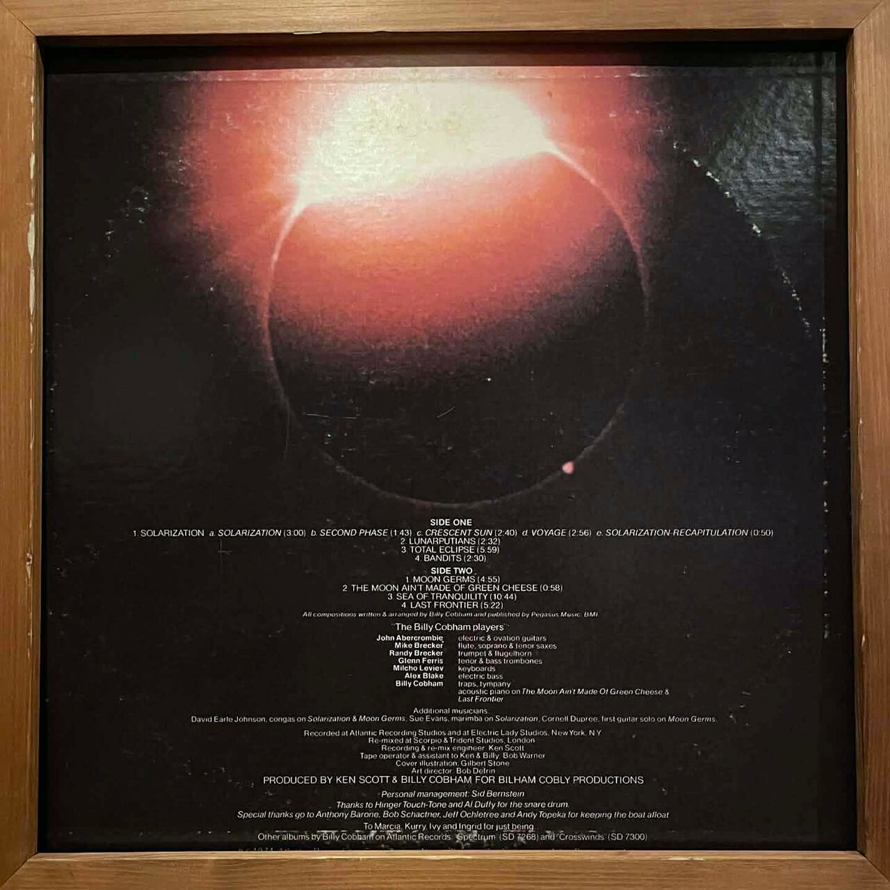 Billy Cobham – Total Eclipse (LP) | Underground Gallery Record Store
