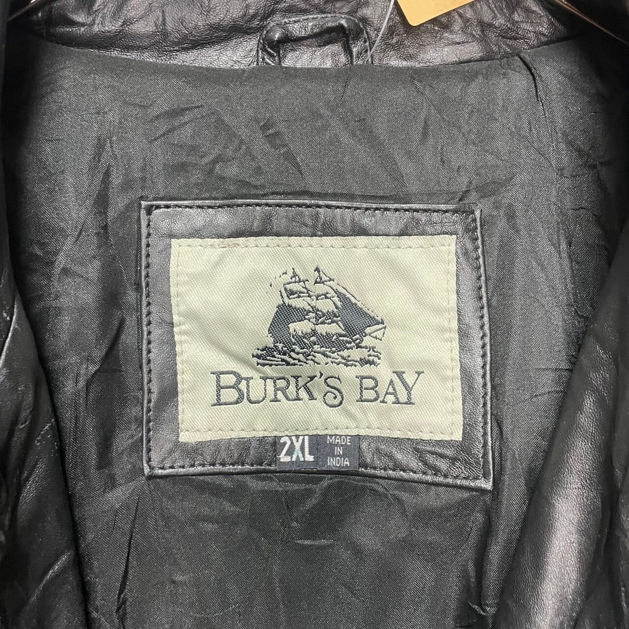 90s】BURKS BAY レザージャケット 2XL 刺繍 vintage | 古着屋OLDGREEN