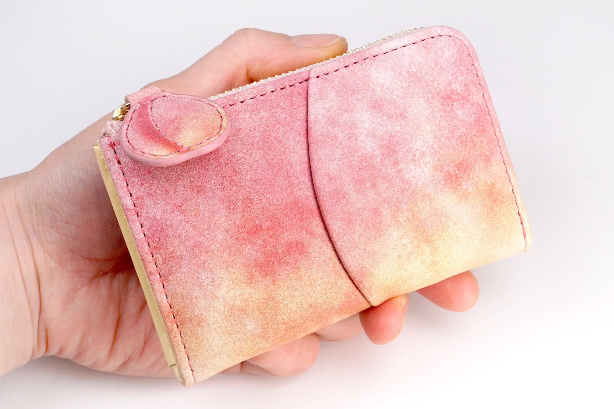 桃な多機能キーケース（牛革製） | EARL'S FAVOURITE（アールスフェボ