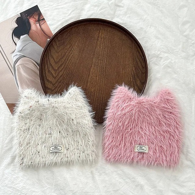 [取り寄せ]cat ear knit hat